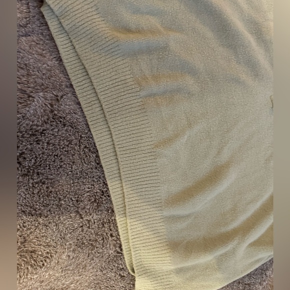 abercrombie sage green super soft polo sweater quarter button up - Picture 8 of 12